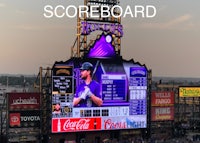 colorado rockies scoreboard